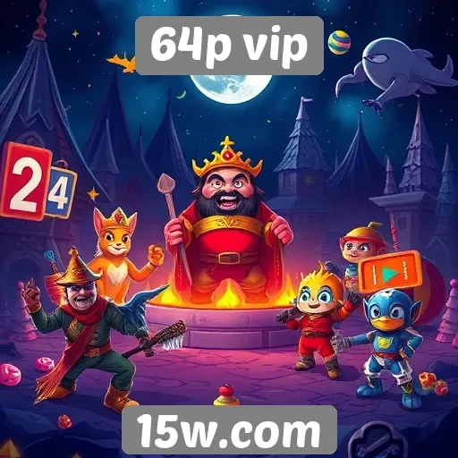 Exploração da variedade de jogos disponíveis no 64p vip